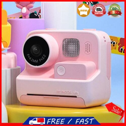 Children Camera Instant Print 2.0in IPS Screen with Thermal Print Paper(Pink) - Picture 1 of 9