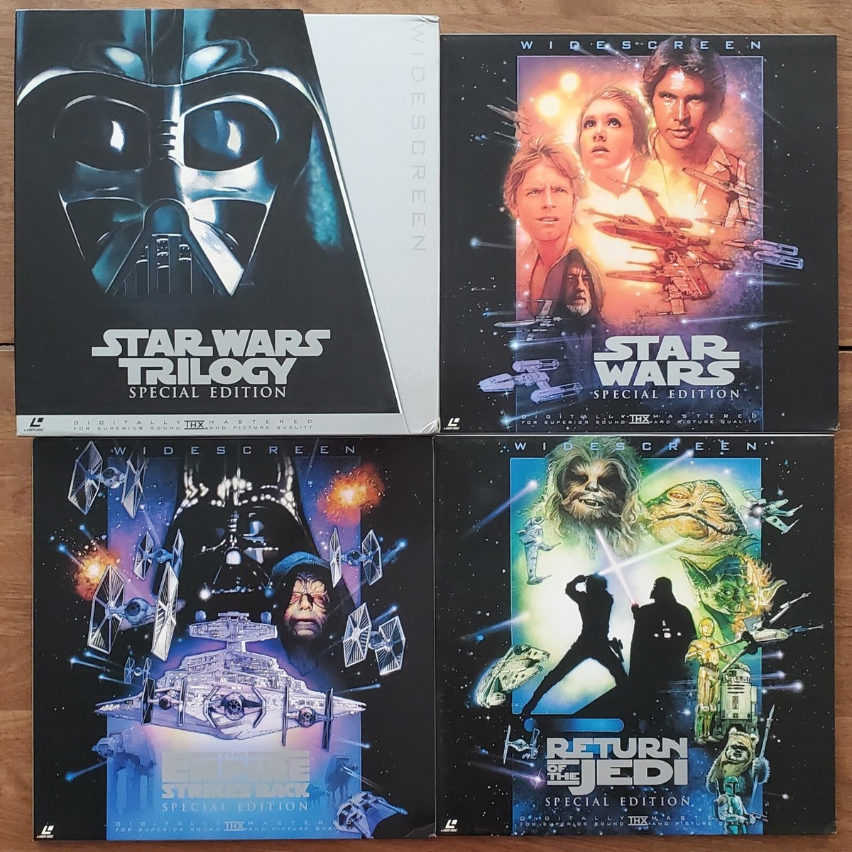 Star Wars Trilogy Japanese Imported Laserdisc Boxset Special