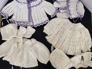 handmade baby sweater sets