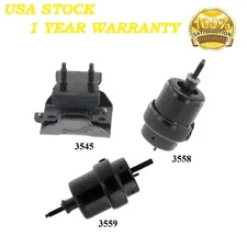 3PCS MOTOR & TRANS MOUNT FIT 2019-2023 Ford Ranger 2.3L - Auto Trans.