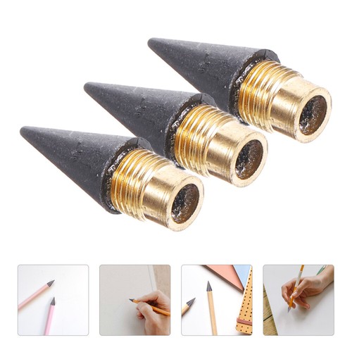 Set of 4 Tête De Crayon Étudiant Recharge Recharges Pour Toujours