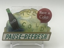 Vintage 1997 Coca Cola/Coke Advertising Refrigerator Magnet Pause-Refresh Preown