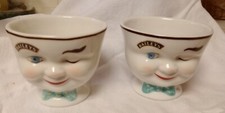 2 tazas de taza de tazón "Yum" de licor crema irlandesa Bailey's 1996 de colección