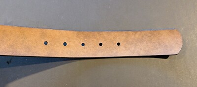 Liz Claiborne | Vintage Cutout Leather Boho Western Brass Buckle Belt, M Vintage western belt liz claiborne buckle - Gem main image 2