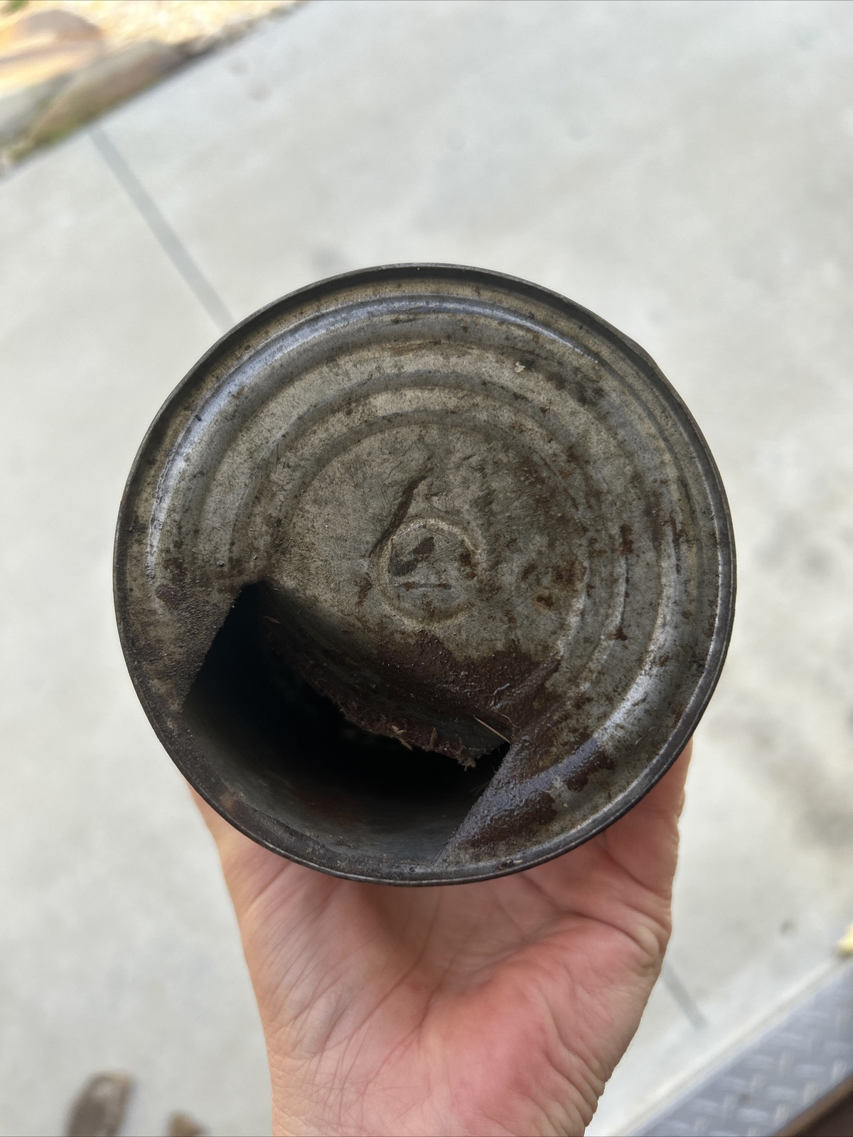 1930&rsquo;s Vintage Essolube Motor Oil Can