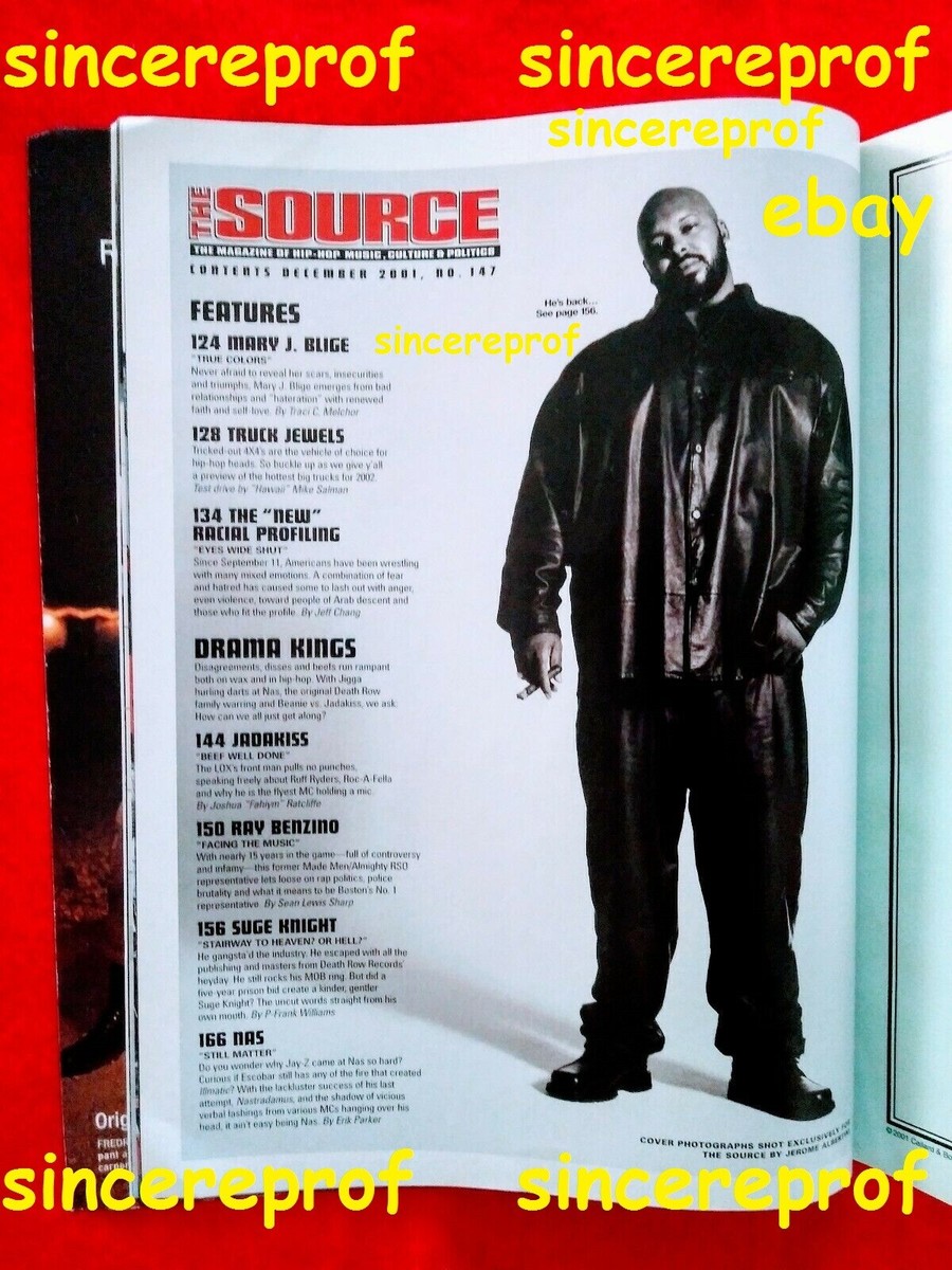 Benzino Source Magazine Vintage Suge Knight Death Row Records