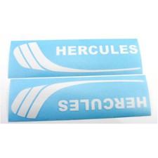 Aufkleber Satz MOGA 2 Stück Breit 300mm Hoch 65mm für Hercules Prima 4, 5, 6 SX