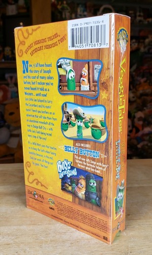 VeggieTales The Ballad of Little Joe 2004 VHS Green Tape BRAND NEW SEALED - 第 4/11 張圖片