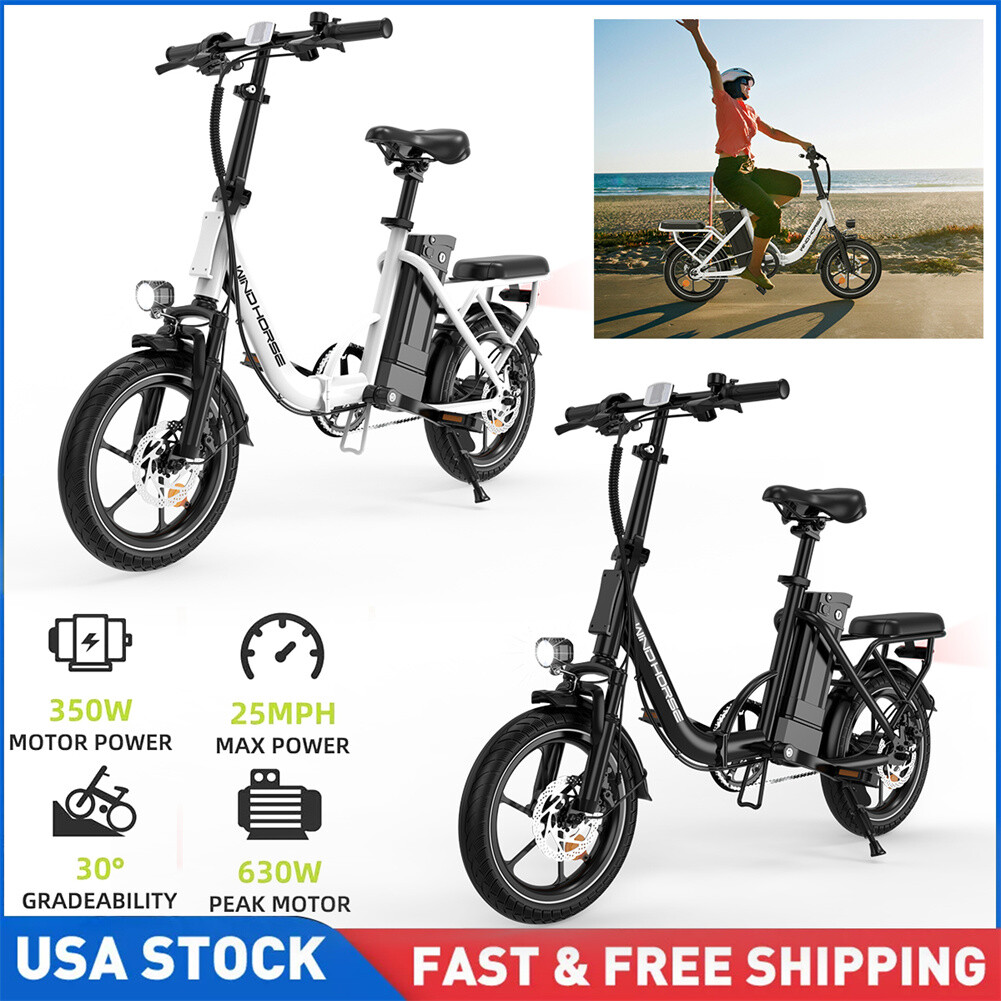 Peak 630W Electric Bike for Adult E-Bike 36V Foldable Bicycle