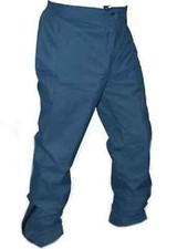 British Army RAF Goretex Over Trousers Wet Weather Waterproofs MVP Blue Military
