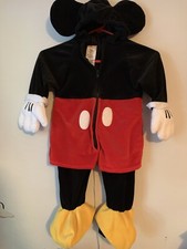Mickey Mouse Size 6-12 Months Halloween Costume Disney Store Mint Condition