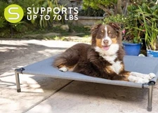 HyperPet NIB Elevated Dog Bed!  Small - Med, easy assembly!  NO TOOLS, 2 fabrics