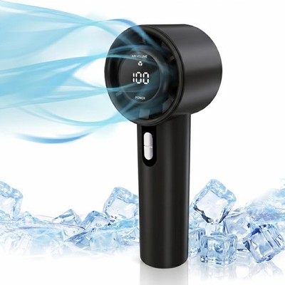 GMOX High Speed Portable Handheld Turbo Fan 10 Working Hours Digital Display