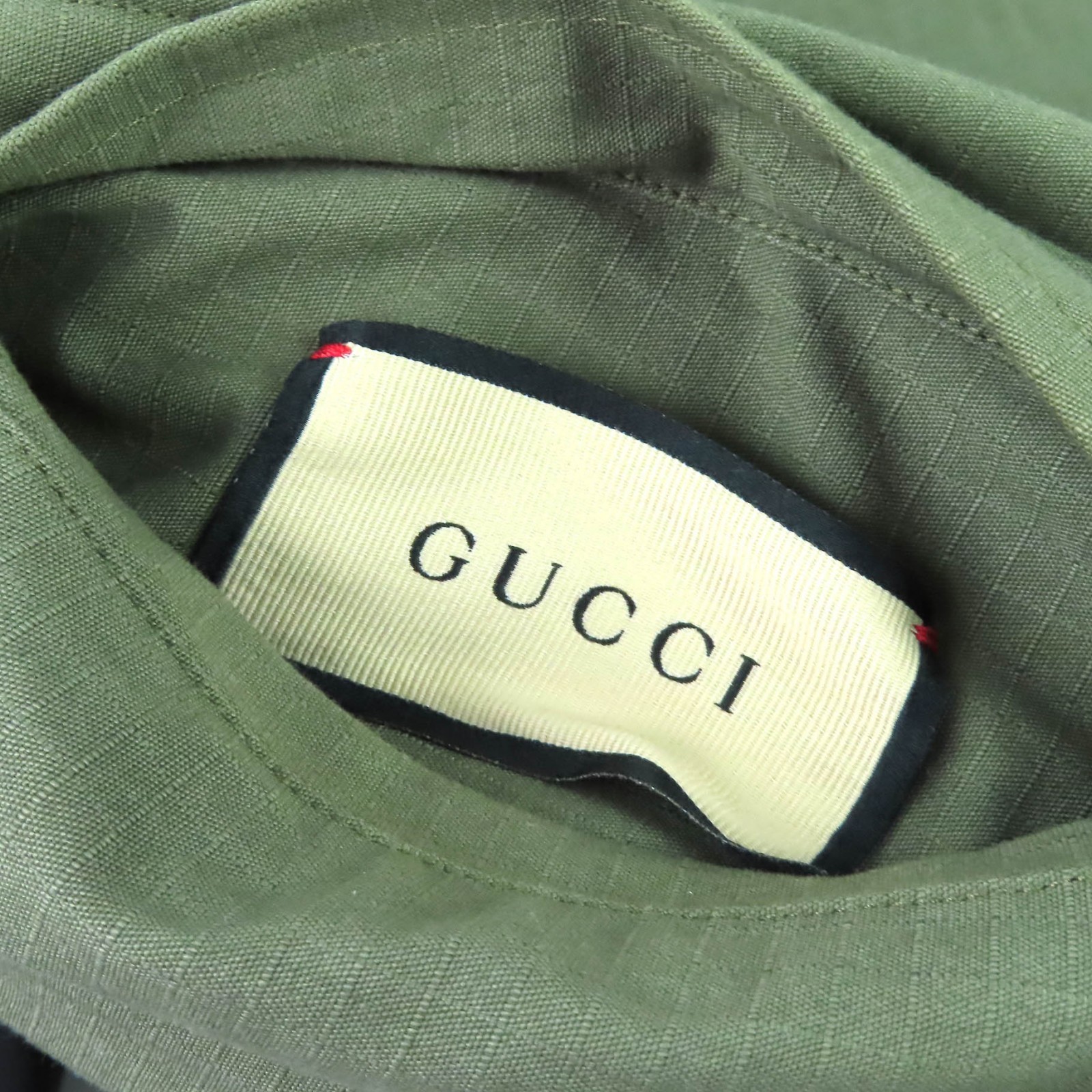 Very Good GUCCI Jacket Interlocking Web Stripe Re… - image 10