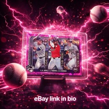 2025 Topps RBI Leaders Judge,Ramirez,Booker Pink 