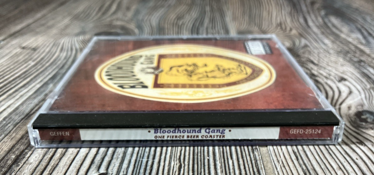 Bloodhound Gang One Fierce Beer Coaster CD 1996 Geffen Records