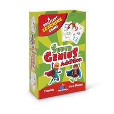 New - Blue Orange Games Super Genius - Addition - Ages 7 1-6 players
