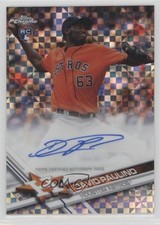 2017 Topps Chrome Rookie X-Fractor 14/20 David Paulino #RA-DP Auto 2d9