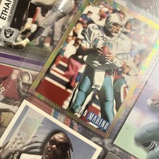 90 Card Vintage 90’s Football Card Lot-10 Sleeves HOF  Stars Rookies Insert Mint