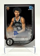 2025-26 Bowman Nolan Traore Base Auto Nets RC