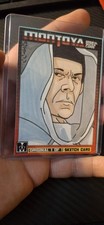 Star Trek The Animated Series - JASON MONTOYA Sketch Card ~ Mr. Spock!