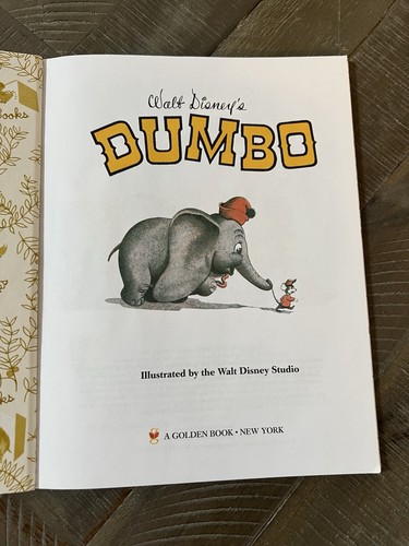 Little Golden Book Walt Disney’s DUMBO (2004, Hardcover) - 第 3/8 張圖片