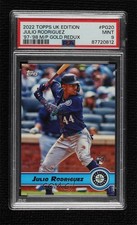2022 UK Edition 1997-98 Merlin Premier Gold Redux Julio Rodriguez PSA 9 MINT q2s