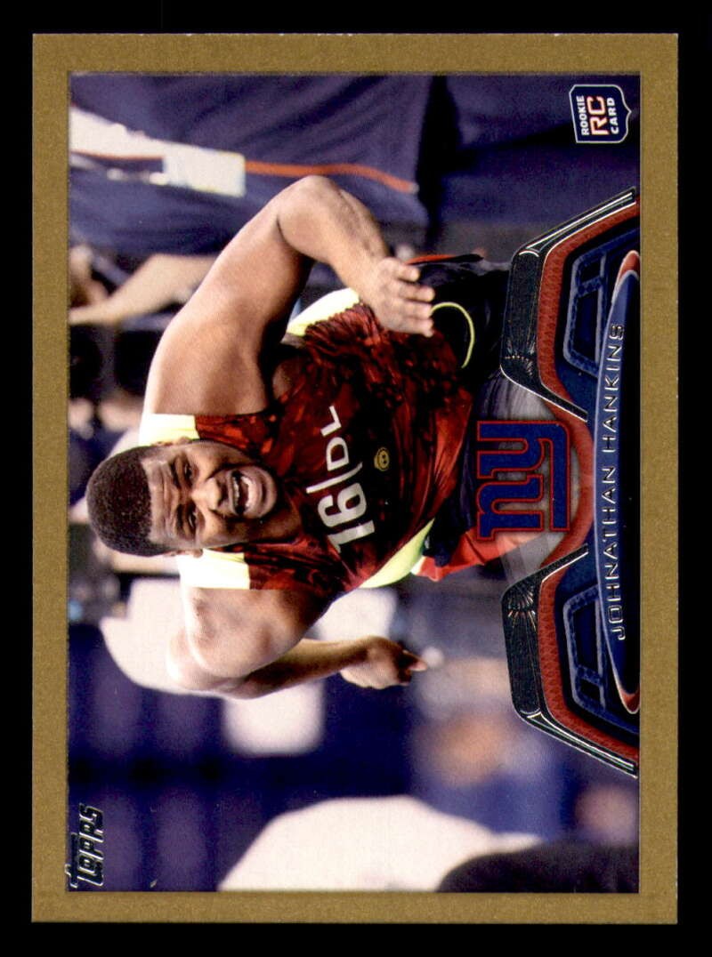 2013 Topps Mini Gold Football #ed/58 - Set Break - Front and Back Scans # 1-220