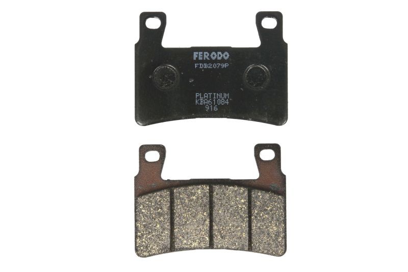 Fits FERODO FDB2079P Brake pads FDB2079P  platinum, intended use route fits HON