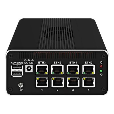 Firewall Mini PC 2x10G SFP+ Intel N100 Computer 4xi226 2.5G Proxmox ESXi pfSense