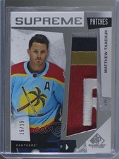 2023-24 Upper Deck SP Game Used Supreme 15/15 Matthew Tkachuk #SP-MT Patch 0ze5