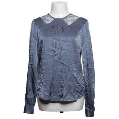 Custommade, Bluse, Größe: 38, Blau, Polyamid/Viskose, Damen #42v