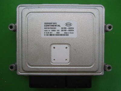 ECU Engine Control Unit Kia Niro 1.6GDI 391B5-03DE4 SIM2K-253