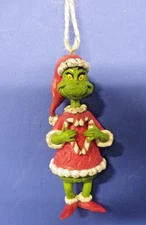 Jim Shore The Grinch Christmas Ornament Grinch Holding Heart New