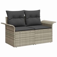 Platzsparende Gartengarnitur | Lounge Set | Sofa Garnitur Mit Kissen GartenmöBel