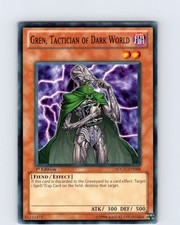Yu-Gi-Oh Gren, Tactician Of Dark World SDGU-EN008 1st Edition Common Card NM
