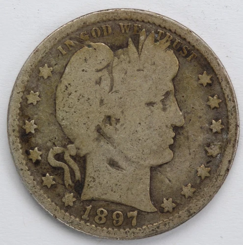 1897 S Barber Quarter
