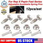 US Upgrade Parts Kit for REP X PEPIN Dumbbells Spring Pins & Weight adj Slider
