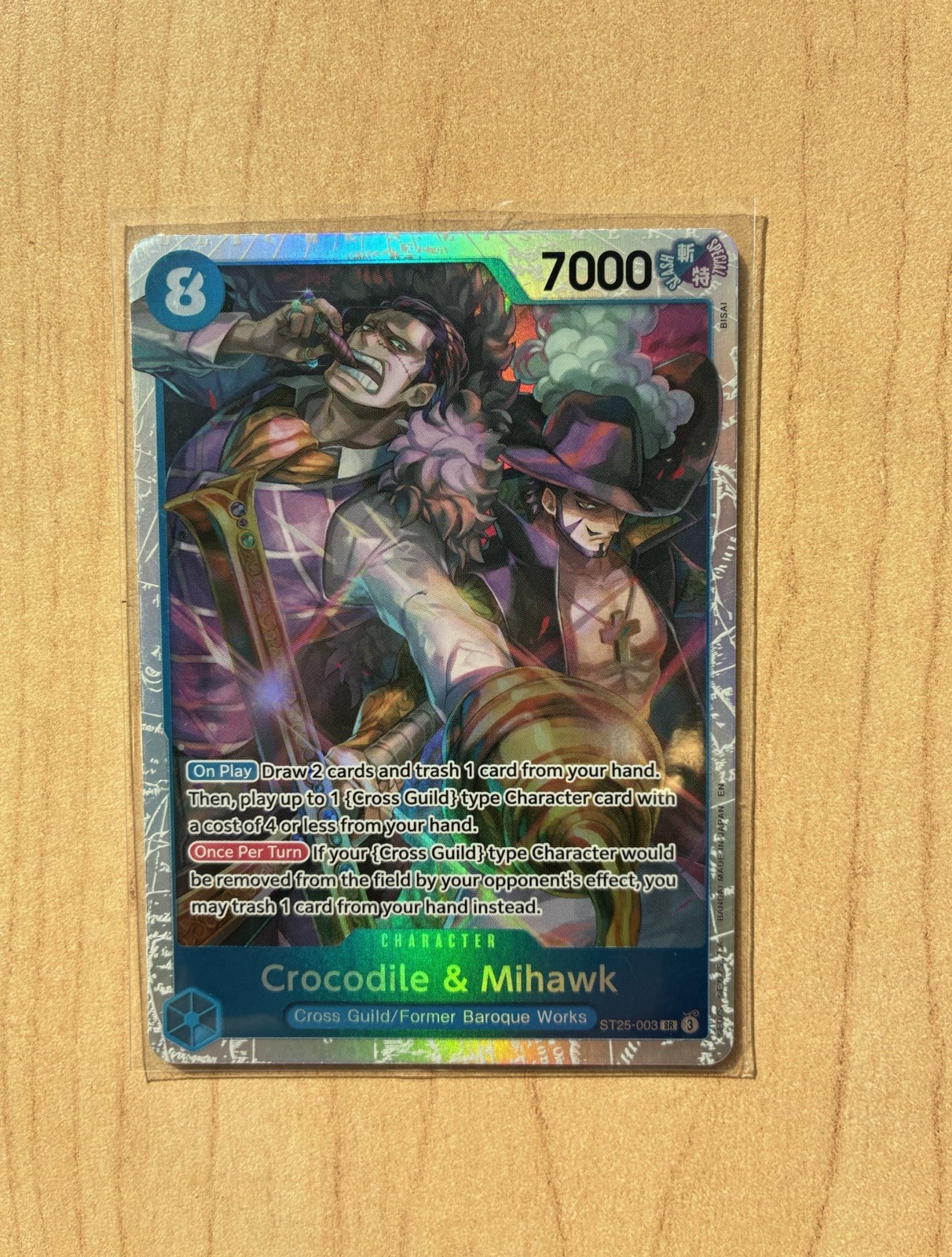 Crocodile & Mihawk ST25-003 Starter Deck 25: BLUE Buggy One Piece