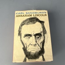 Carl Sandburg Abraham Lincoln Biography Hardcover Box Set Civil War Historical