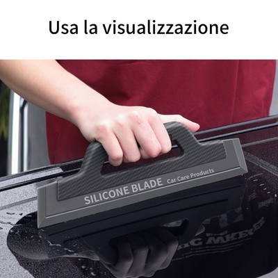 Professional Windshield Cleaning Tool Non Abrasive Rubber Efficient Drying