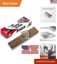 Single Edge Razor Blades, 100 Pack, Made in t...