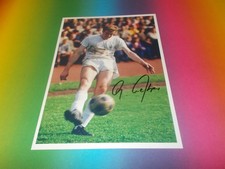 Günter Netzer Borussia Möchengladbach DFB signed autograph 20x28 photo