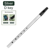 Original Irish D Key 6 Hole Tin Whistle Penny Folk Metal Flute Stáin