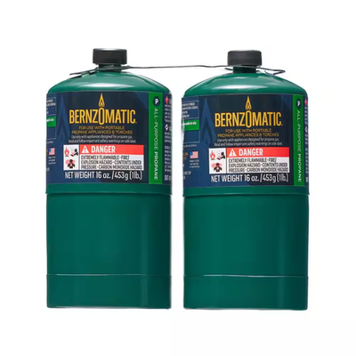#ad 1 lb. All Purpose Propane Gas Cylinder 2 Pack $63.42