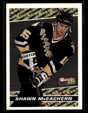 1993-94 Topps Premier #4 Shawn McEachern Black Gold Card Pittsburgh Penguins
