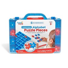 hand2mind Lowercase Alphabet Puzzle Pieces, Ages 3 Letter Recognition Toy