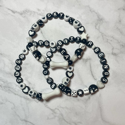 CKY Stretchy Friendship Bracelets 96 Quite Bitter Beings Flesh Into Gear Metal