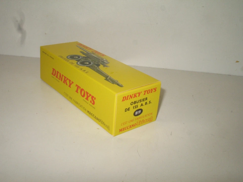 Box 819 Dinky Toys (CANON 155 ABS) In Hard Cardboard Identical Unmarked Copy - Image 2 of 3