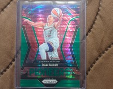 2025 Panini Prizm WNBA - Pioneers Diana Taurasi #6 Green Pulsar Prizm /25